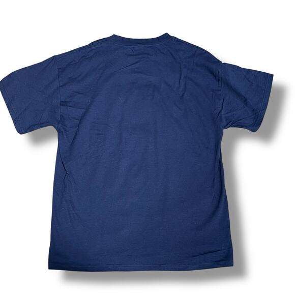 MLB Boston Red Sox Mens Large T-Shirt Tee Delta Pro Weight Genuine Baseball Blue - Picture 7 of 8